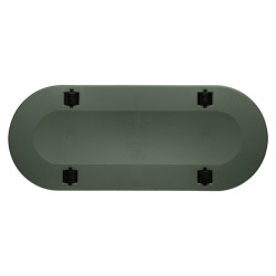 Greenville Terrase 80Cm Roues Leaf Green -Elho de Elho - Pot en plastique de qualité dans Cache-pot et pot déco