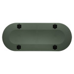 Greenville Terrase 80Cm Roues Leaf Green -Elho de Elho - Pot en plastique de qualité dans Cache-pot et pot déco