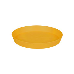 Soucoupe Loft Urban Ronde 28 Ocre -Elho de Elho - Pot en plastique de qualité dans Soucoupe de pots