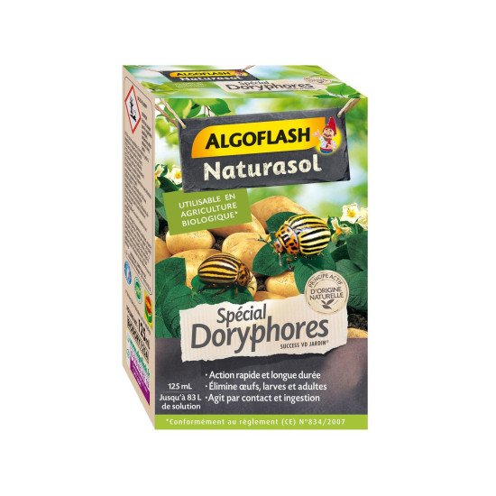 Anti-doryphores pommes de terre 125 mL Algoflash de Algoflash - engrais et terreau pour le jardin, les plantes dans Insecticide