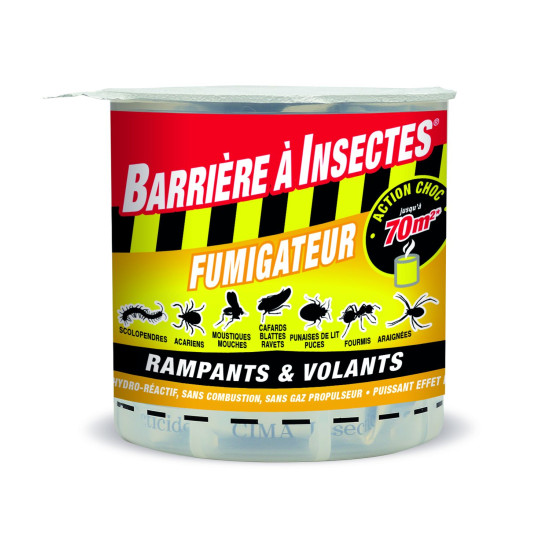 Fumigène  Insectes Volants Et Rampants 10G de Compo - Insecticide et raticide dans 🕷🪰Produits anti Insectes volants et rampants