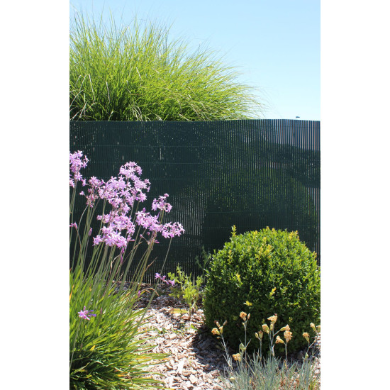 Canisse plastique double face 1mX3m vert de Jardinerie Bordeaux Libourne Gironde dans Brise vue - canisse