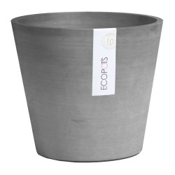Pot Amsterdam Rond Ciment 50Cm de Décolines - Poterie décorative dans Pots en plastique