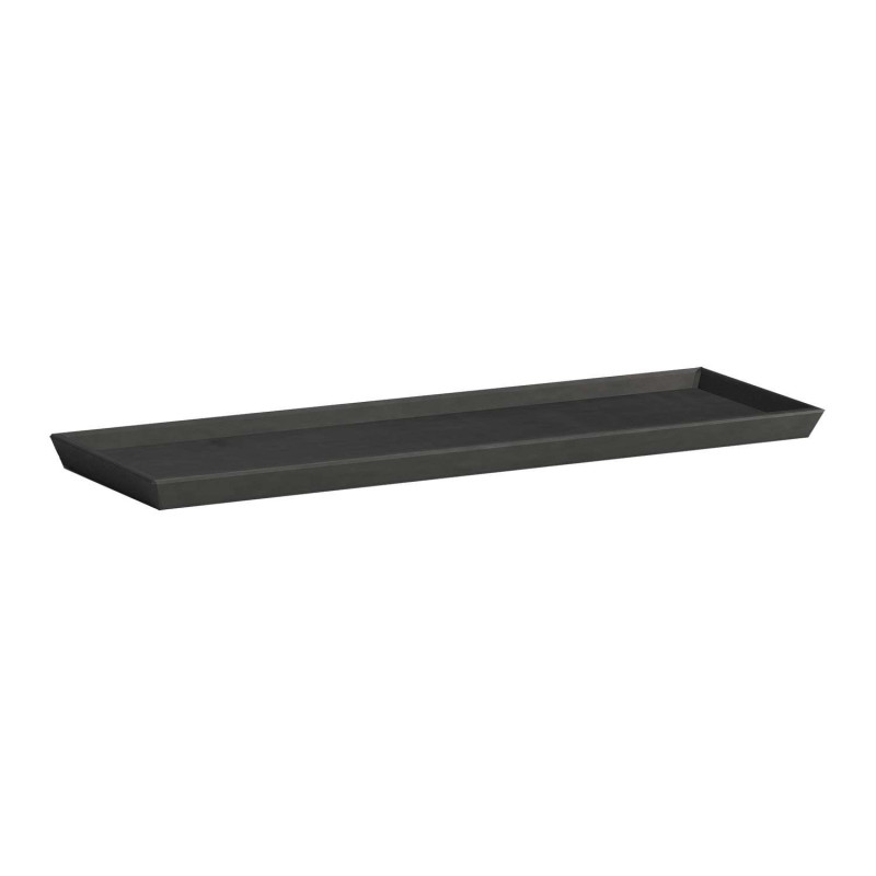 /Soucoupe Bruge Plateau Anthracite 58Cm de Décolines - Poterie décorative dans Soucoupe de pots