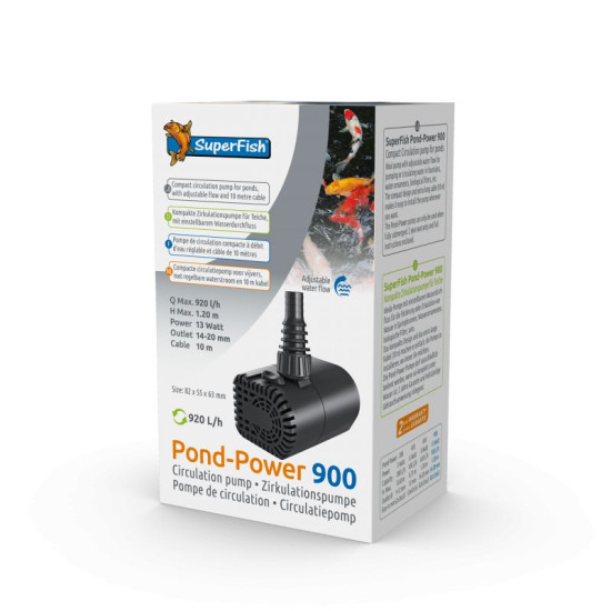 PONDPOWER 900 pompe fontaine et bassin de Superfish - Aquadistri - accessoires pour aquarium et bassin dans Pompe de bassin