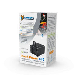 PONDPOWER 450 pompe fontaine et bassin de Superfish - Aquadistri - accessoires pour aquarium et bassin dans Pompe de bassin