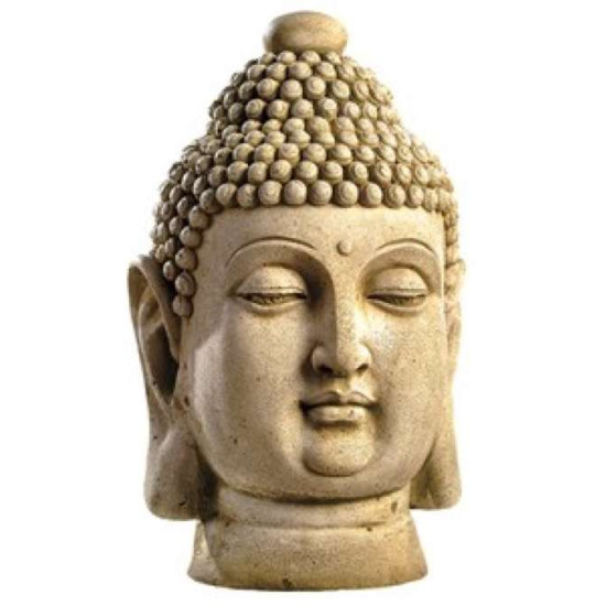 TETE BOUDDHA MM PATINE de Poterie Grandon - Hayrie  dans Poterie Grandon