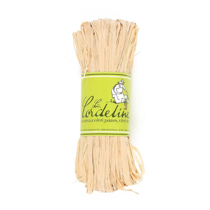 50g Raphia  Naturel S/Floche de La Cordeline - cordes -ficelles - accessoires pour le jardin dans Accessoires de Culture