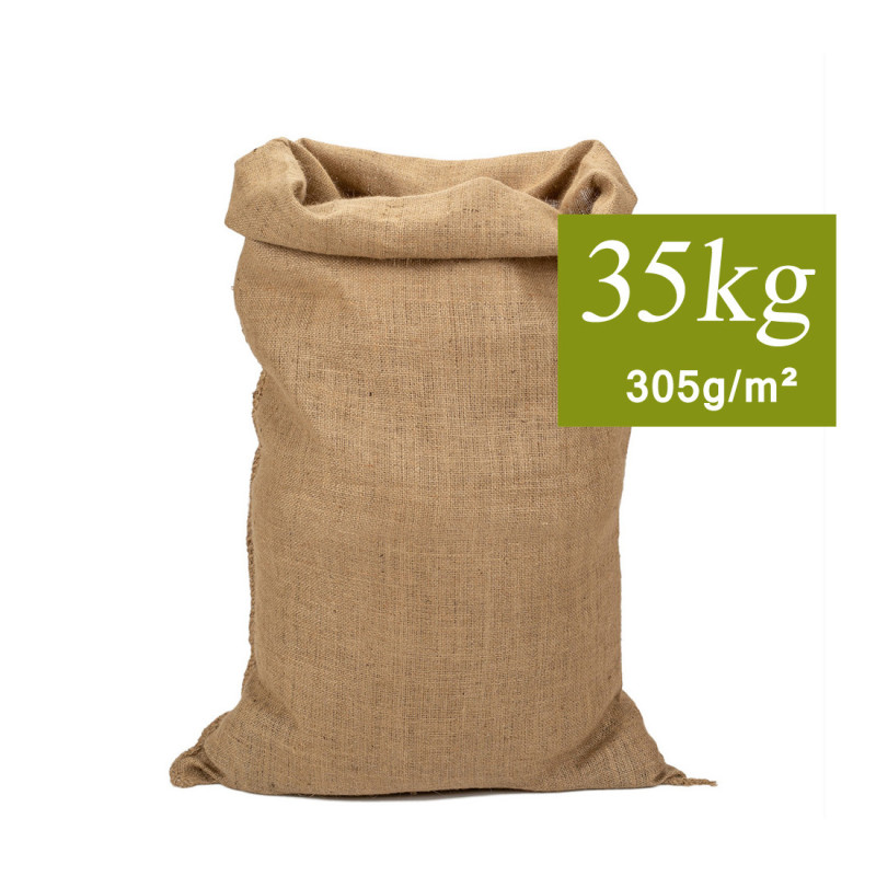 Sac Jute Naturel 55X95cm de La Cordeline - cordes -ficelles - accessoires pour le jardin dans Accessoires de Culture