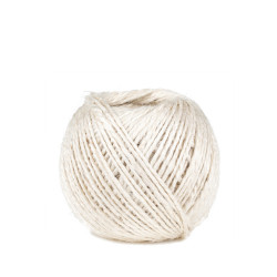 Pelote Jute ±150m Blanchi /Coque de La Cordeline - cordes -ficelles - accessoires pour le jardin dans Accessoires de Culture