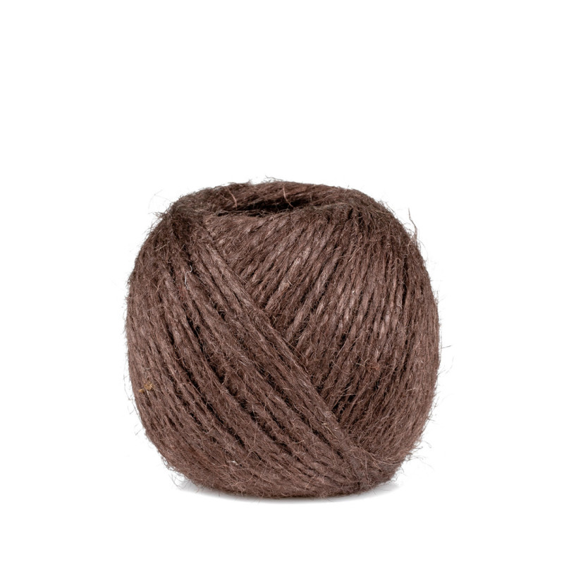 Pelote Jute ±150m Chataigne /Coque de La Cordeline - cordes -ficelles - accessoires pour le jardin dans Accessoires de Culture