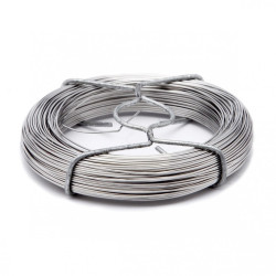 Bobinot Fil Acier Inox Ø0.8mm 50m de La Cordeline - cordes -ficelles - accessoires pour le jardin dans Accessoires de Culture