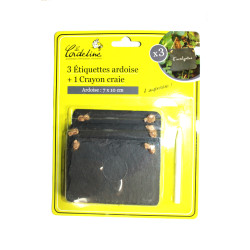 1 Feutre Craie Blanc Effaçable de La Cordeline - cordes -ficelles - accessoires pour le jardin dans Accessoires de Culture