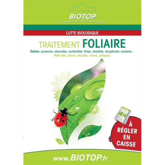 Carnet Lutte Insectes Du Feuillage Biotop de Biotop - Traitement bio, insectes pour plantes dans Phéromone et nématode