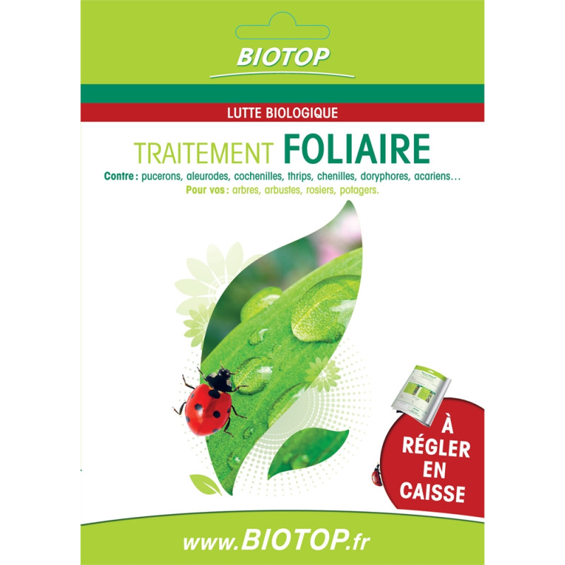 Carnet Lutte Insectes Du Feuillage Biotop de Biotop - Traitement bio, insectes pour plantes dans Phéromone et nématode