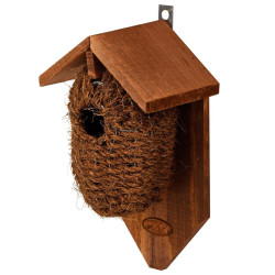 Nichoir poche coco de Esschert design - deco maison et jardin dans Nichoirs, Mangeoires et accessoires