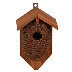 Nichoir poche coco de Esschert design - deco maison et jardin dans Nichoirs, Mangeoires et accessoires