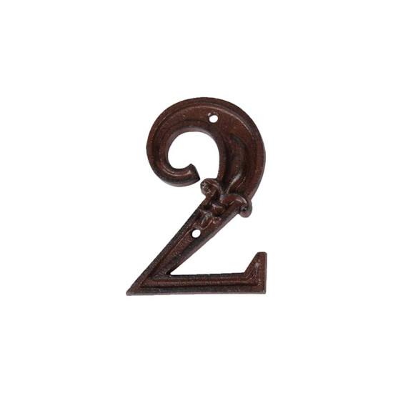 NUMERO DE MAISON 2 de Esschert design - deco maison et jardin dans Numéro pour la maison