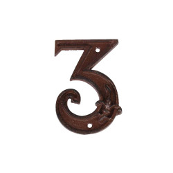 NUMERO DE MAISON 3 de Esschert design - deco maison et jardin dans Numéro pour la maison