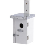 Nichoir roitelet blanc de Esschert design - deco maison et jardin dans Nichoirs, Mangeoires et accessoires