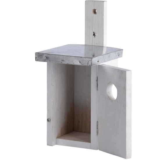 Nichoir roitelet blanc de Esschert design - deco maison et jardin dans Nichoirs, Mangeoires et accessoires