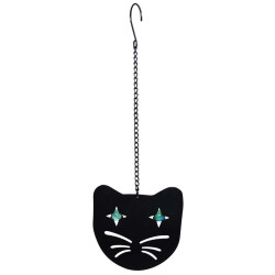 Epouvantail chat noir de Esschert design - deco maison et jardin dans Accessoires jardin et culture
