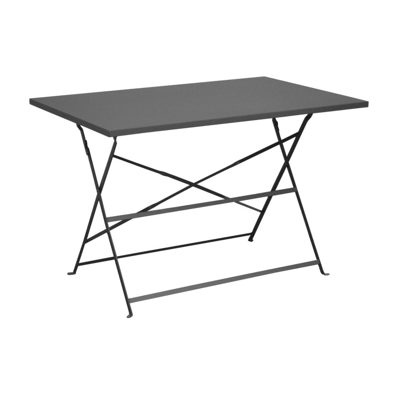 GUERIDON CUBA 110X70 - GRAPHITE de Proloisirs - Océo - table et fauteuil et mobilier de jardin dans Table de jardin