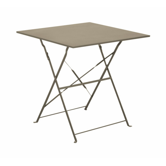 Gueridon Cuba 70x70 en Mastic - Table d'Extérieur Élégante et Durable de Proloisirs - Océo - table et fauteuil et mobilier de...