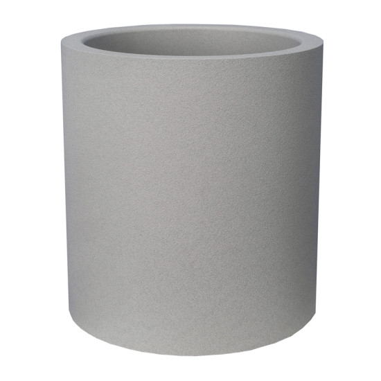 /Bac Granit Rond 40 Stone - Élégance Riviera pour Jardin et Terrasse de Riviera - fabricant de Pots à reserve d'eau et sans r...