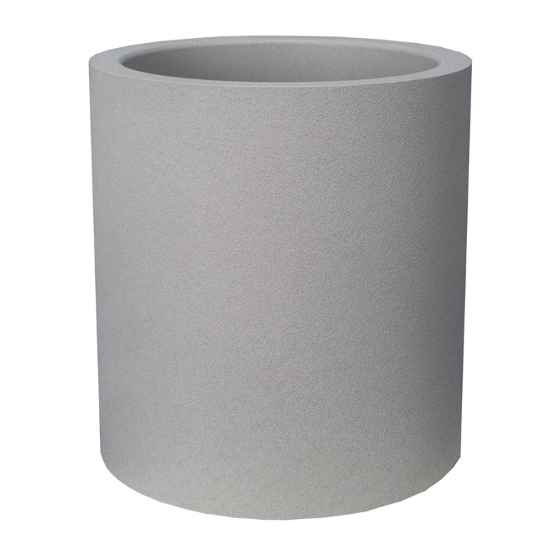 /Bac Granit Rond 40 Stone - Élégance Riviera pour Jardin et Terrasse de Riviera - fabricant de Pots à reserve d'eau et sans r...
