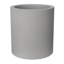 Bac Granit Rond 50 cm - Stone Riviera, en plastique, Élégance Naturelle pour Jardin et Terrasse de Riviera - fabricant de Pot...
