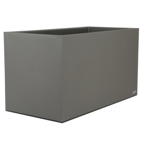 Bac granit 80x40 gris - riviera de Riviera - fabricant de Pots à reserve d'eau et sans réserve dans Pots en plastique