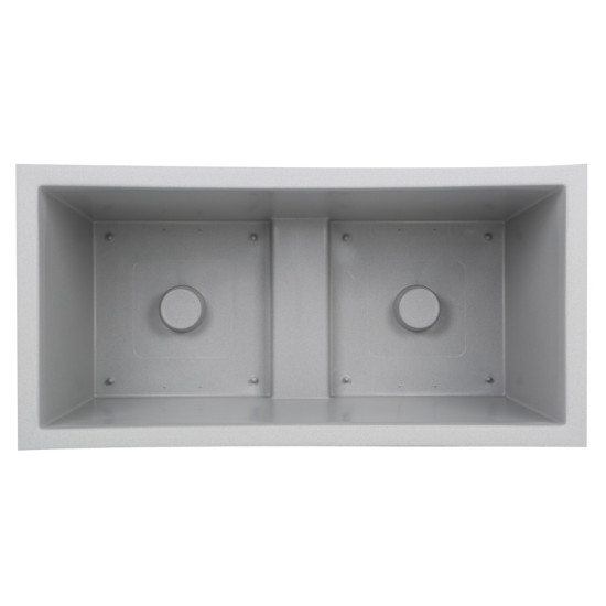 Bac granit 80x40 stone - riviera de Riviera - fabricant de Pots à reserve d'eau et sans réserve dans Pots en plastique