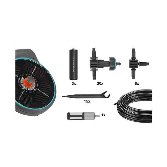 ARROSAGE AUTO SOLAIRE AQUABLOOM GARDENA de Gardena - Arrosage goutte à goutte - Outillages  dans Goutte à goutte pour le jardin
