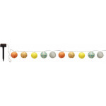 10 LAMPIONS NYLON solaire de Watt & Home - Eclairage solaire de jardin dans Eclairage Solaire de jardin