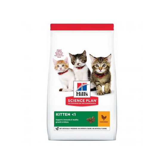 Chat Kitten Poulet 1.5kg - Hill's de Hill's - croquette pour chien et chat dans Croquettes pour chats