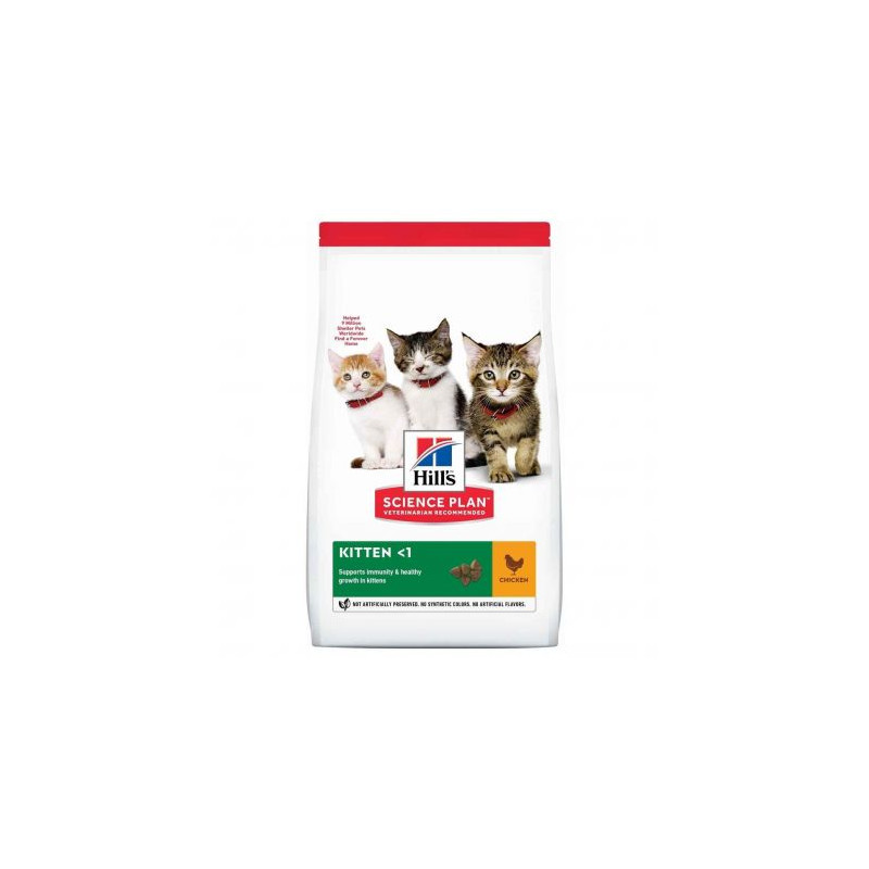 Chat Kitten Poulet 1.5kg - Hill's de Hill's - croquette pour chien et chat dans Croquettes pour chats