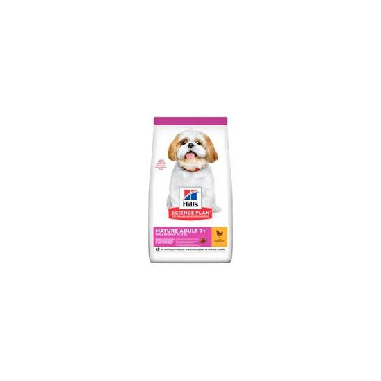 chien Mature Adult 7+ Small & Mini Poulet 6kg -  de Hill's - croquette pour chien et chat dans Hill's pour chiens