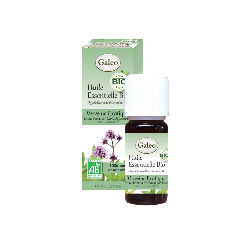 Huile Essentielle Bio Verveine Exotique 10Ml de Galeo- Parfums-Savons-aromathérapie dans Produits parfumés, huile essentielle...