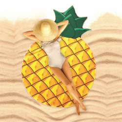 DRAP DE PLAGE ANANAS 150CM de Cmp - THE CONCEPT FACTORY - deco de la maison dans 🎁 Idées cadeaux