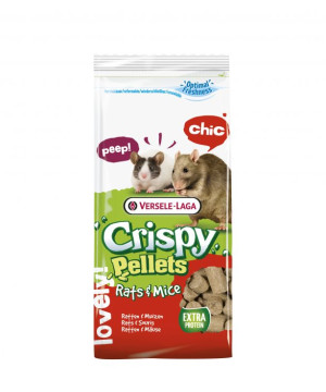 Crispy Pellets Rats & Mice 1Kg versele laga de Versele Laga - Alimentation pour animaux dans Friandises pour rongeurs