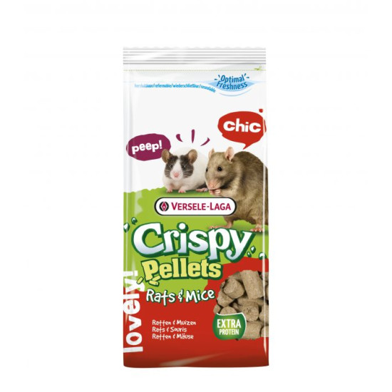 Crispy Pellets Rats & Mice 1Kg versele laga de Versele Laga - Alimentation pour animaux dans Friandises pour rongeurs