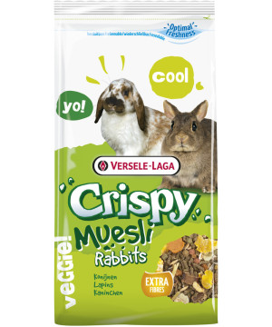 Crispy Muesli Rabbits 1Kg versele laga de Versele Laga - Alimentation pour animaux dans Friandises pour rongeurs