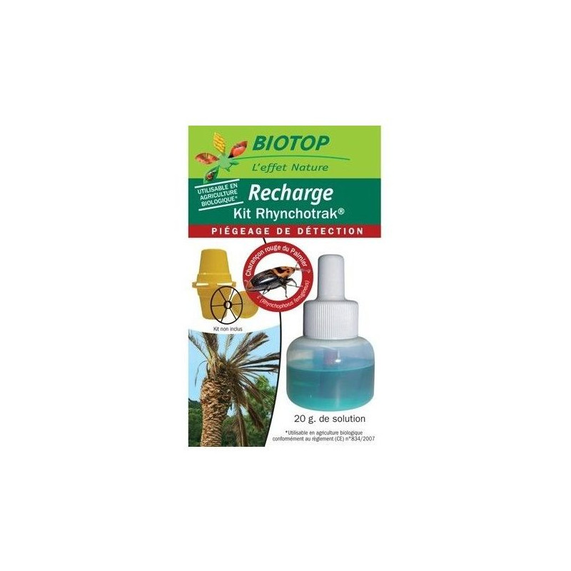Recharge Pheromone Charancon Palmier Biotop de Biotop - Greenapy - Traitement bio, insectes pour plantes dans Phéromone et né...