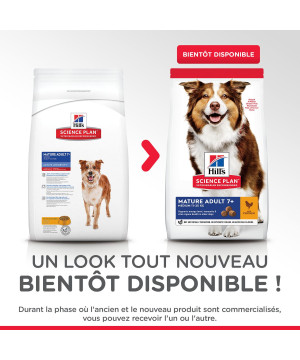 chien Mature Adult 7+ Medium Poulet 12kg - Hill' de Hill's - croquette pour chien et chat dans Hill's pour chiens