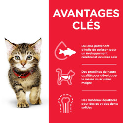Chat Kitten Poulet 3kg - Hill's de Hill's - croquette pour chien et chat dans Croquettes pour chats