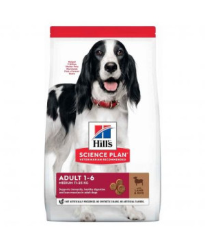 chien Adult Medium Agneau & Riz 2.5kg - Hill's de Hill's - croquette pour chien et chat dans Hill's pour chiens