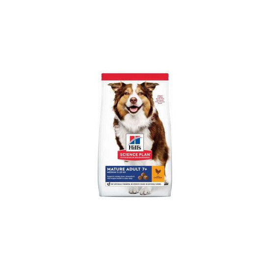 chien Mature Adult 7+ Medium Poulet 2.5kg - Hill de Hill's - croquette pour chien et chat dans Hill's pour chiens