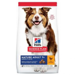 chien Mature Adult 7+ Medium Poulet 2.5kg - Hill de Hill's - croquette pour chien et chat dans Hill's pour chiens