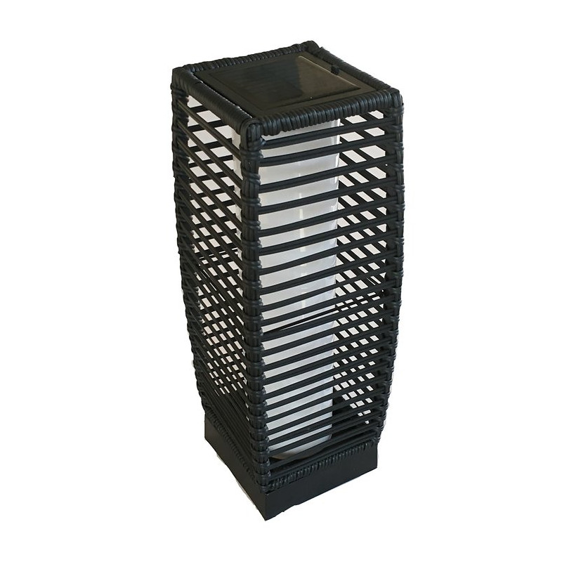LANTERNE RESINE TRESSE 25L-46CM de Kaemingk - deco de la maison dans Eclairages - Luminaires - Lampes
